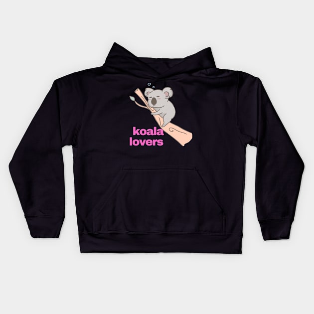 koala lovers Kids Hoodie by busines_night